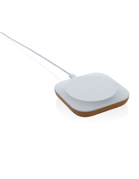 Caricatore wireless 10W Oregon in plastica riciclata RCS